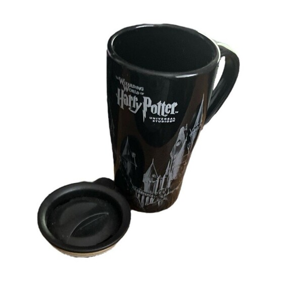 Universal Studios The Wizarding World of Harry Potter 16 oz Black Coffee Mug Cup - Picture 4 of 6